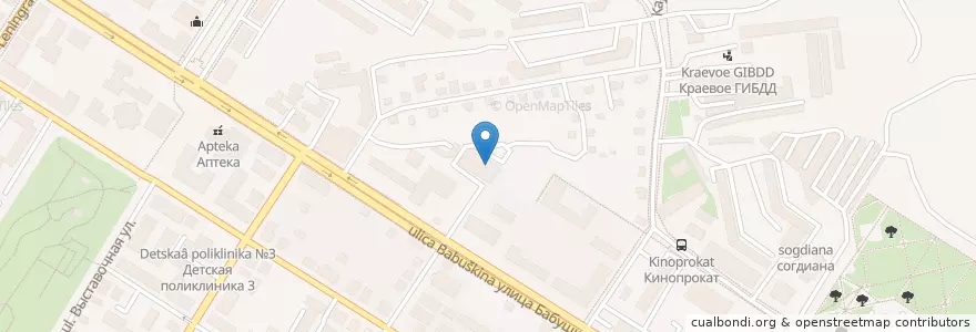 Mapa de ubicacion de Школа современного искусства en Rússia, Distrito Federal Oriental, Krai De Zabaykalsky, Читинский Район, Городской Округ Чита.