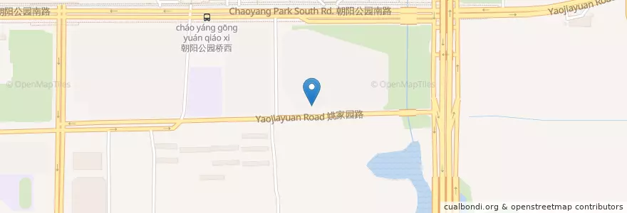Mapa de ubicacion de Park Avenue Restaurant en چین, پکن, هبئی, 朝阳区 / Chaoyang.