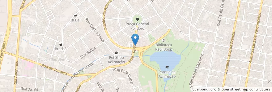 Mapa de ubicacion de Santander en ブラジル, 南東部地域, サンパウロ, Região Geográfica Intermediária De São Paulo, Região Metropolitana De São Paulo, Região Imediata De São Paulo, サンパウロ.