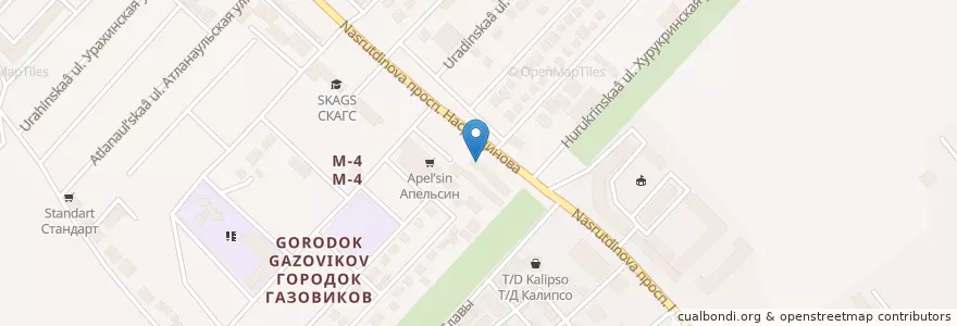 Mapa de ubicacion de Art cafe & Art Voice en Russia, Distretto Federale Del Caucaso Settentrionale, Daghestan, Городской Округ Махачкала.