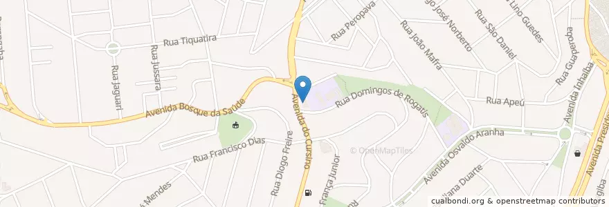 Mapa de ubicacion de Biblioteca pública Amadeu Amaral en البَرَازِيل, المنطقة الجنوبية الشرقية, ساو باولو, Região Geográfica Intermediária De São Paulo, Região Metropolitana De São Paulo, Região Imediata De São Paulo, ساو باولو.