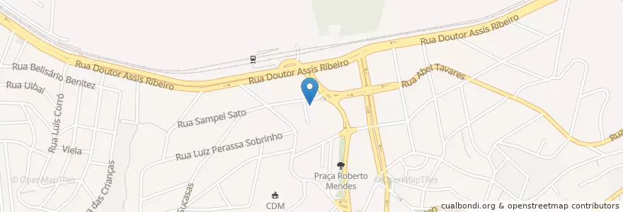 Mapa de ubicacion de Biblioteca Pública Rubens Borba de Moraes en 巴西, 东南部, 圣保罗, Região Geográfica Intermediária De São Paulo, Região Metropolitana De São Paulo, Região Imediata De São Paulo, 聖保羅.
