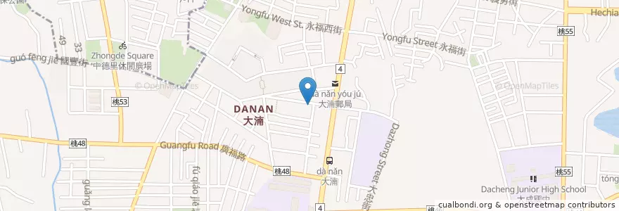 Mapa de ubicacion de 森林裡有熊親子樂活堡 en 臺灣, 桃園市, 八德區.