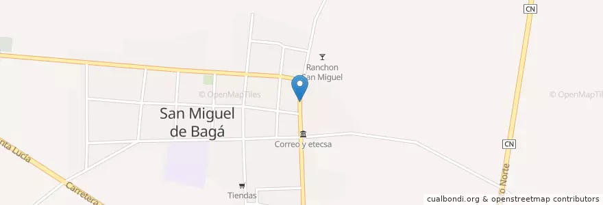 Mapa de ubicacion de Restaurante en Куба, Камагуэй, Nuevitas.