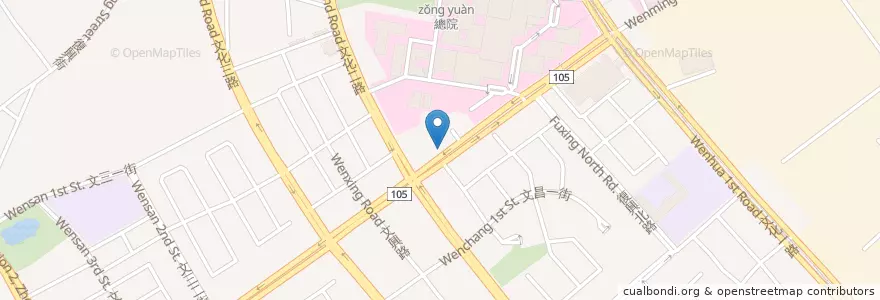 Mapa de ubicacion de 林口正饡素食 en Taiwán, Taoyuan.