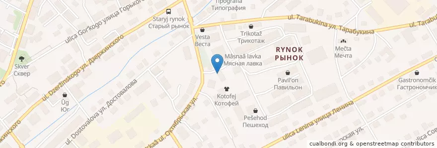 Mapa de ubicacion de Аптека en Rússia, Distrito Federal Oriental, Iacútia, Алданский Улус, Городское Поселение Алдан.