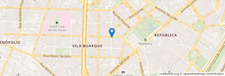 Mapa de ubicacion de Minas Chic en Brasil, Região Sudeste, São Paulo, Região Geográfica Intermediária De São Paulo, Região Metropolitana De São Paulo, Região Imediata De São Paulo, São Paulo.