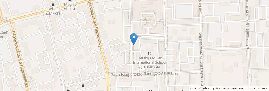 Mapa de ubicacion de Библиотека №82 en Россия, Центральный Федеральный Округ, Москва, Восточный Административный Округ, Район Измайлово.