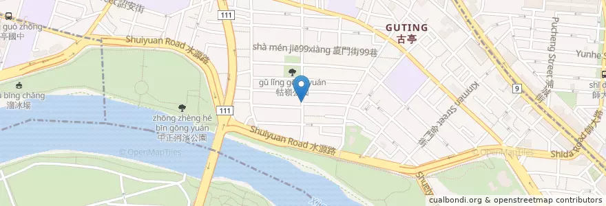 Mapa de ubicacion de 便當店 en Taiwan, Neu-Taipeh, Taipeh.