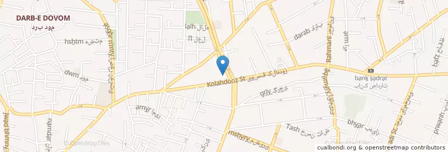 Mapa de ubicacion de مطب دکتر سهراب هاشمى فشارکى en Irán, Teherán, شهرستان تهران, Teherán, بخش مرکزی شهرستان تهران.