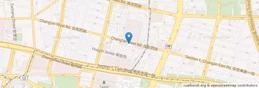 Mapa de ubicacion de 梅約聯合診所 en Тайвань, Новый Тайбэй, Тайбэй.