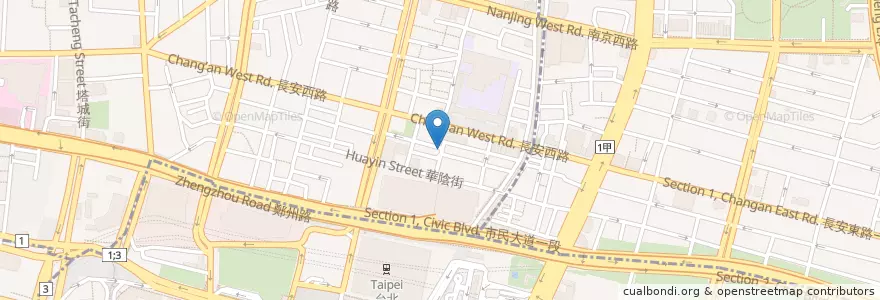 Mapa de ubicacion de La Caja de Musica樂盒子 en تايوان, تايبيه الجديدة, تايبيه.