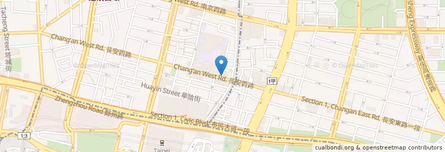 Mapa de ubicacion de 春寧診所 en Taiwan, New Taipei, Taipei.
