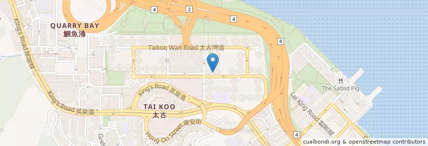 Mapa de ubicacion de 中國銀行(香港) Bank of China (Hong Kong) en 中国, 广东省, 香港 Hong Kong, 香港島 Hong Kong Island, 新界 New Territories, 東區 Eastern District.