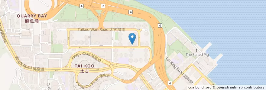Mapa de ubicacion de Bank of China (Hong Kong) Investment Centre en چین, گوانگ‌دونگ, هنگ‌کنگ, جزیره هنگ کنگ, 新界 New Territories, 東區 Eastern District.