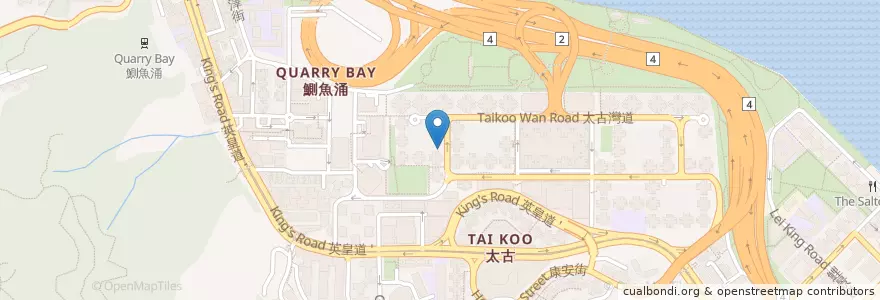 Mapa de ubicacion de 上海商業銀行 Shanghai Commercial Bank en Chine, Guangdong, Hong Kong, Île De Hong Kong, Nouveaux Territoires, 東區 Eastern District.