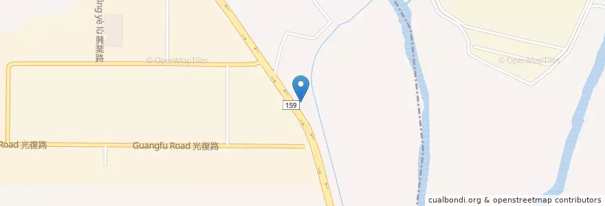 Mapa de ubicacion de 山隆加油站 en 臺灣, 臺灣省, 嘉義縣, 太保市.