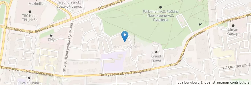 Mapa de ubicacion de Word Class Пушкинский Сад en ロシア, 沿ヴォルガ連邦管区, ニジニ・ノヴゴロド州, ニジニ・ノヴゴロド管区.