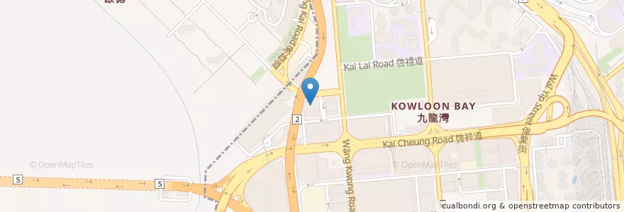 Mapa de ubicacion de 百樂門國際宴會廳 Paramount International Banquet Hall en China, Guangdong, Hong Kong, Kowloon, Wilayah Baru, 九龍城區 Kowloon City District.