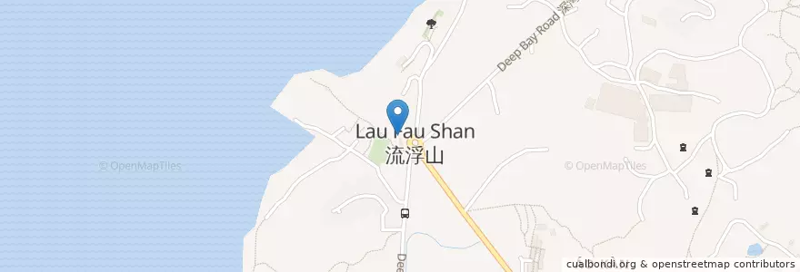 Mapa de ubicacion de 樂天歡樂海鮮酒家 en 中国, 香港, 广东省, 新界, 元朗區.