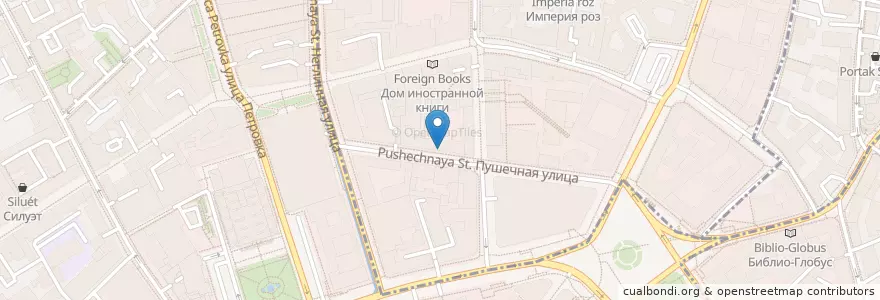 Mapa de ubicacion de PhoBo en Rusland, Centraal Federaal District, Moskou, Центральный Административный Округ, Тверской Район.