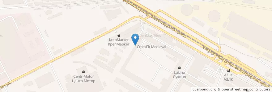 Mapa de ubicacion de Просто Прокат en روسيا, Центральный Федеральный Округ, Москва, Юго-Восточный Административный Округ, Южнопортовый Район.