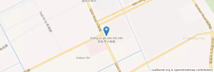 Mapa de ubicacion de 德庄火锅 en 中国, 上海市, 閔行区.