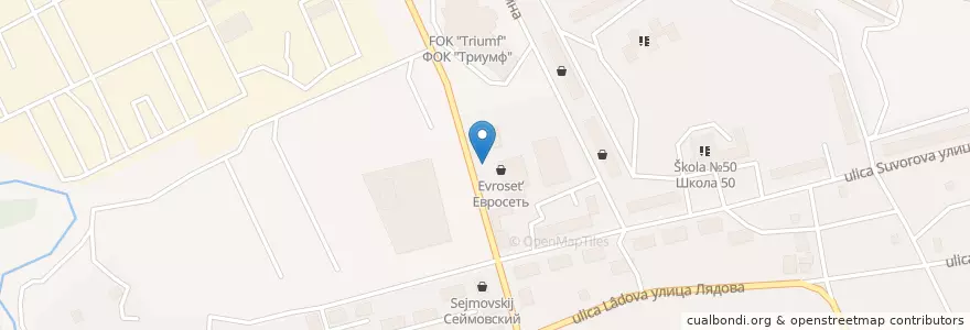 Mapa de ubicacion de Шаурма на углях en Russia, Volga Federal District, Nizhny Novgorod Oblast, Volodarsky District, Городское Поселение Володарск.