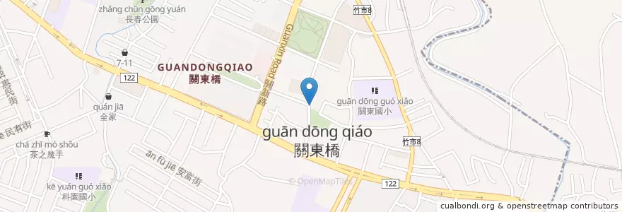 Mapa de ubicacion de 幸福丸雄日式燒肉Bar en Taiwan, 臺灣省, Hsinchu, 東區.