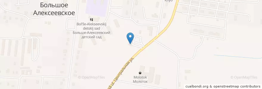 Mapa de ubicacion de Очень вкусное кафе en Russie, District Fédéral Central, Oblast De Moscou, Городской Округ Ступино.