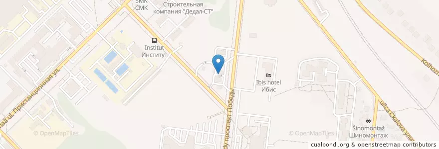 Mapa de ubicacion de BP Ступино en 러시아, Центральный Федеральный Округ, Московская Область, Городской Округ Ступино.