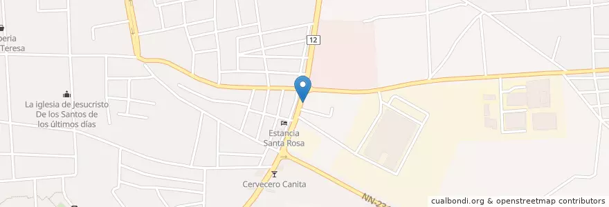 Mapa de ubicacion de Labororatios Divina S.A en 니카라과, León, León (Municipio).