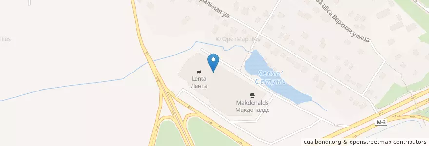 Mapa de ubicacion de Синема Стар Румянцево en Russia, Central Federal District, Moscow, Novomoskovsky Administrative Okrug, Moskovsky Settlement.