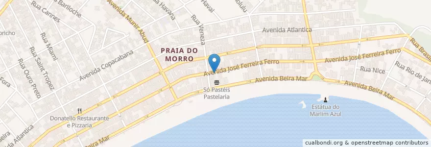 Mapa de ubicacion de Lava Jato Clean Car en برزیل, منطقه جنوب شرقی برزیل, اسپیریتو سانتو, Microrregião Guarapari, Região Geográfica Intermediária De Vitória, Guarapari, Região Metropolitana Da Grande Vitória.