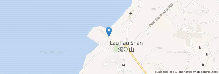 Mapa de ubicacion de 明記海鮮酒家 en 中国, 香港, 广东省, 新界, 元朗區.