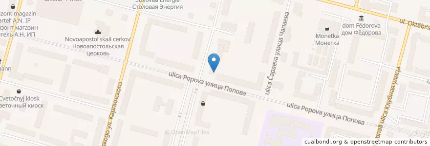 Mapa de ubicacion de Русь en ロシア, ウラル連邦管区, スヴェルドロフスク州, Северный Управленческий Округ, クラスノトゥリンスク管区.