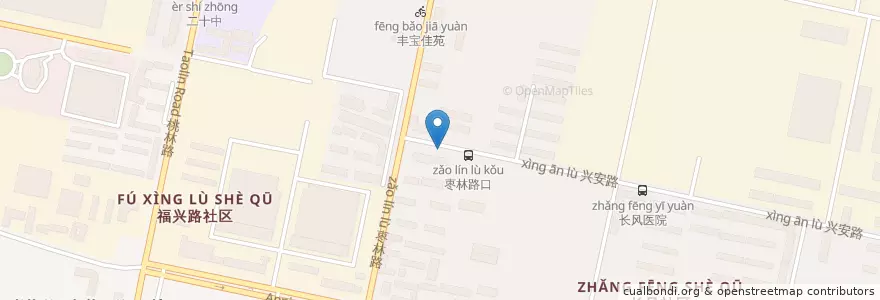 Mapa de ubicacion de 机床厂家属院南 en Китай, Ганьсу, Ланьчжоу, 安宁区, 安宁西路街道.