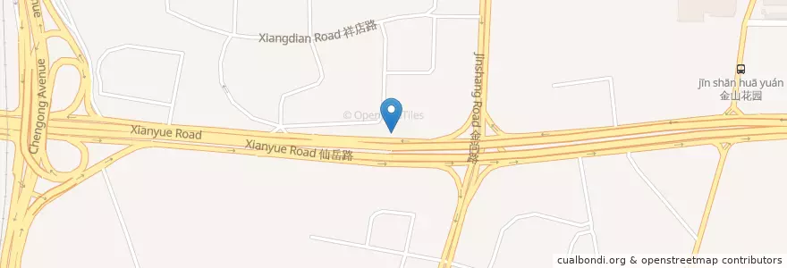 Mapa de ubicacion de 太薇花园站 en Chine, Fujian, District De Huli.