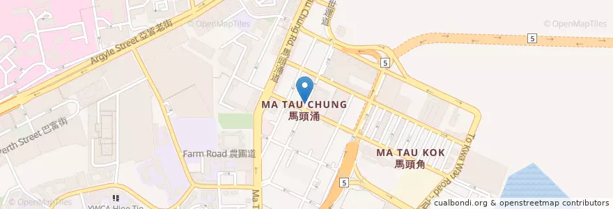 Mapa de ubicacion de 一品雞煲火鍋 en 中国, 广东省, 香港, 九龍, 新界, 九龍城區.