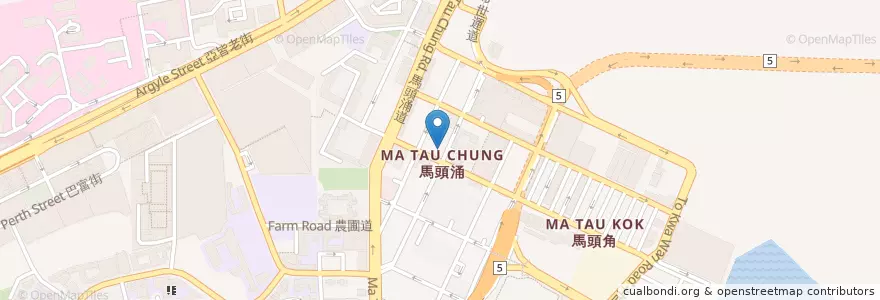 Mapa de ubicacion de 笑左衛門 en چین, گوانگ‌دونگ, هنگ‌کنگ, کاولون, 新界 New Territories, 九龍城區 Kowloon City District.
