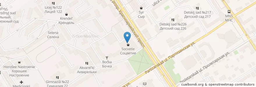 Mapa de ubicacion de Re: Nouir en Russia, Distretto Federale Siberiano, Territorio Dell'altaj, Городской Округ Барнаул.