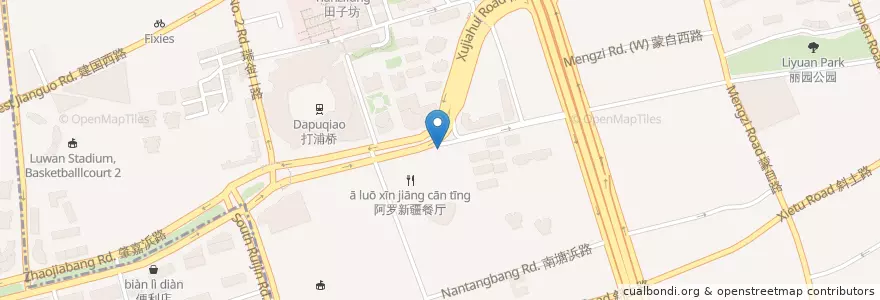 Mapa de ubicacion de 中国农业银行ABC en Cina, Shanghai, Distretto Di Huangpu.