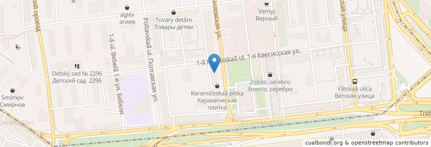 Mapa de ubicacion de МосАптека en Russia, Distretto Federale Centrale, Москва, Северный Административный Округ.