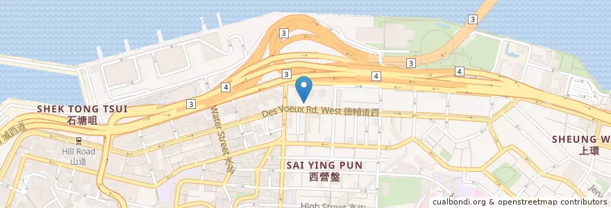 Mapa de ubicacion de Soo Viet en China, Provincia De Cantón, Hong Kong, Isla De Hong Kong, Nuevos Territorios, 中西區 Central And Western District.