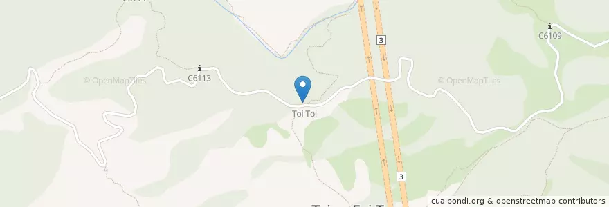 Mapa de ubicacion de Toi Toi en 中国, 香港, 广东省, 新界, 荃灣區.
