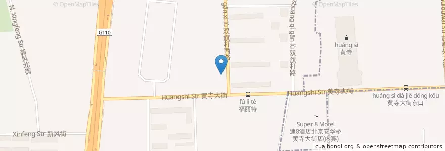 Mapa de ubicacion de 蜀国演义 en چین, پکن, هبئی, 西城区.