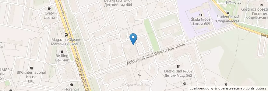 Mapa de ubicacion de Шаверма24 en 俄罗斯/俄羅斯, Центральный Федеральный Округ, 莫斯科州, Москва, Зеленоградский Административный Округ.