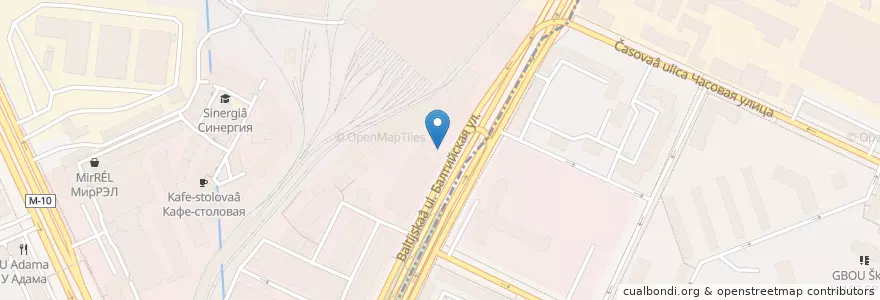 Mapa de ubicacion de KochWash-Prestige en Russia, Distretto Federale Centrale, Москва, Северный Административный Округ, Район Сокол.