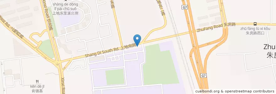 Mapa de ubicacion de Shang Di clinic en China, Beijing, Hebei, 海淀区.