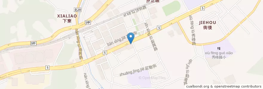Mapa de ubicacion de 85度C en Taiwan, 新北市, 汐止區.